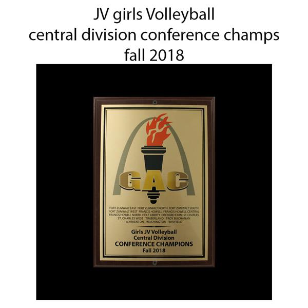 2018 JV girls volleyball Central division conferencec champs 